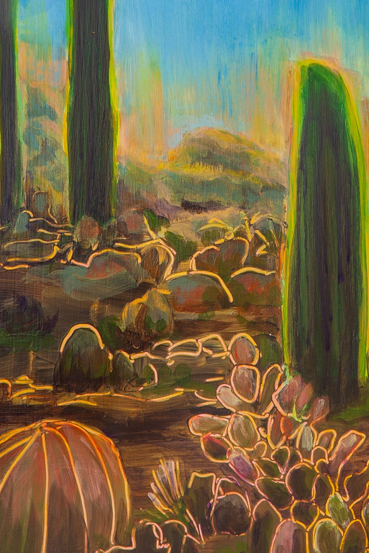 "After the Sun" Original Painting