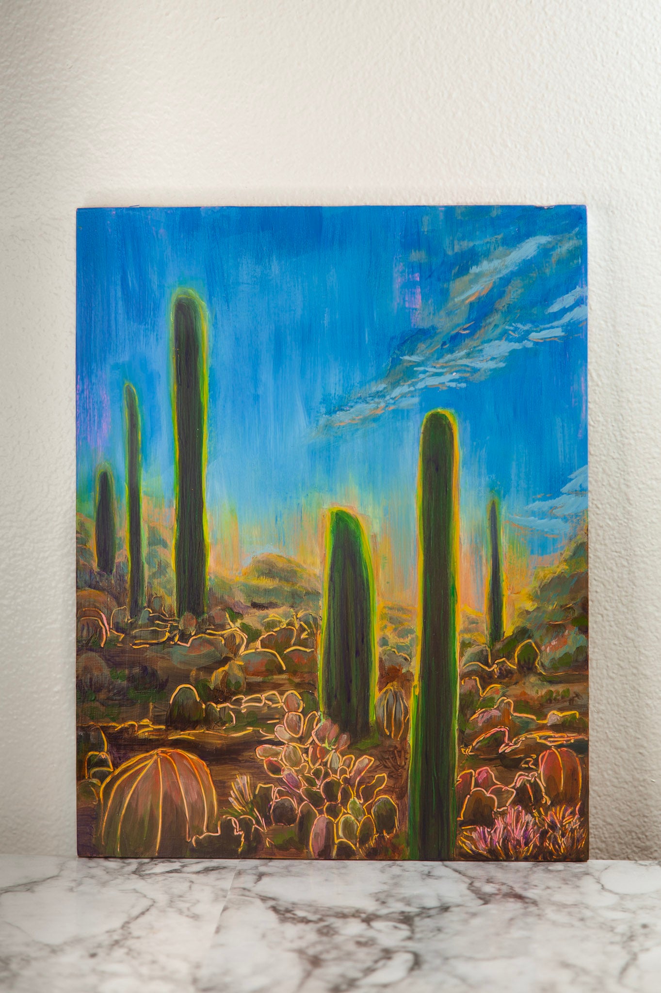 "After the Sun" Original Painting