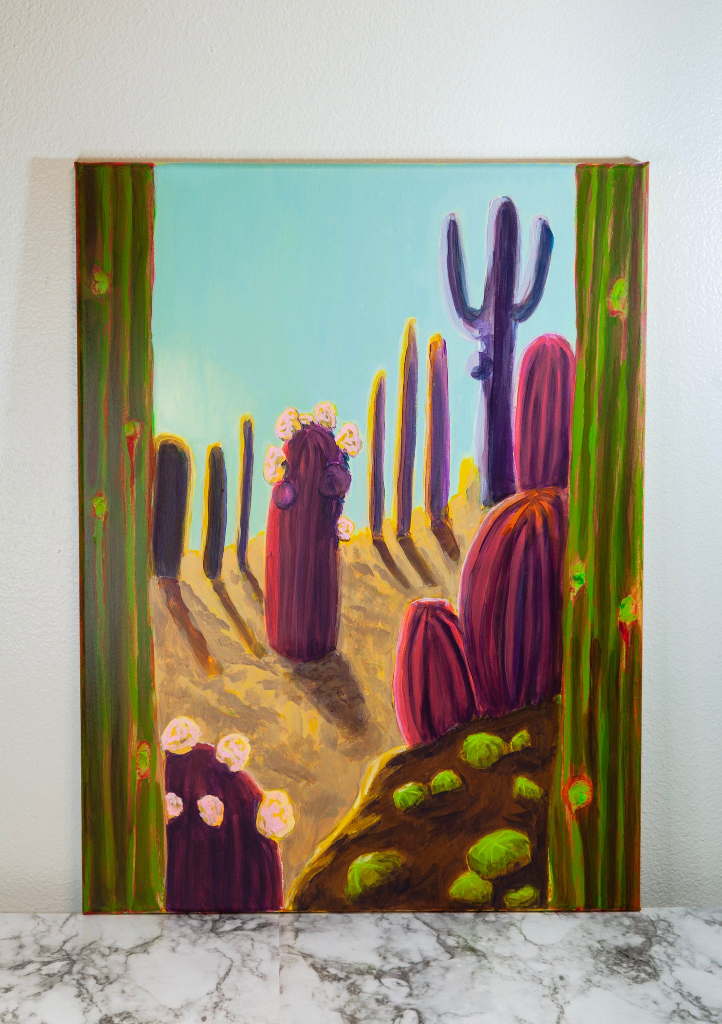 Between Two Cactuses