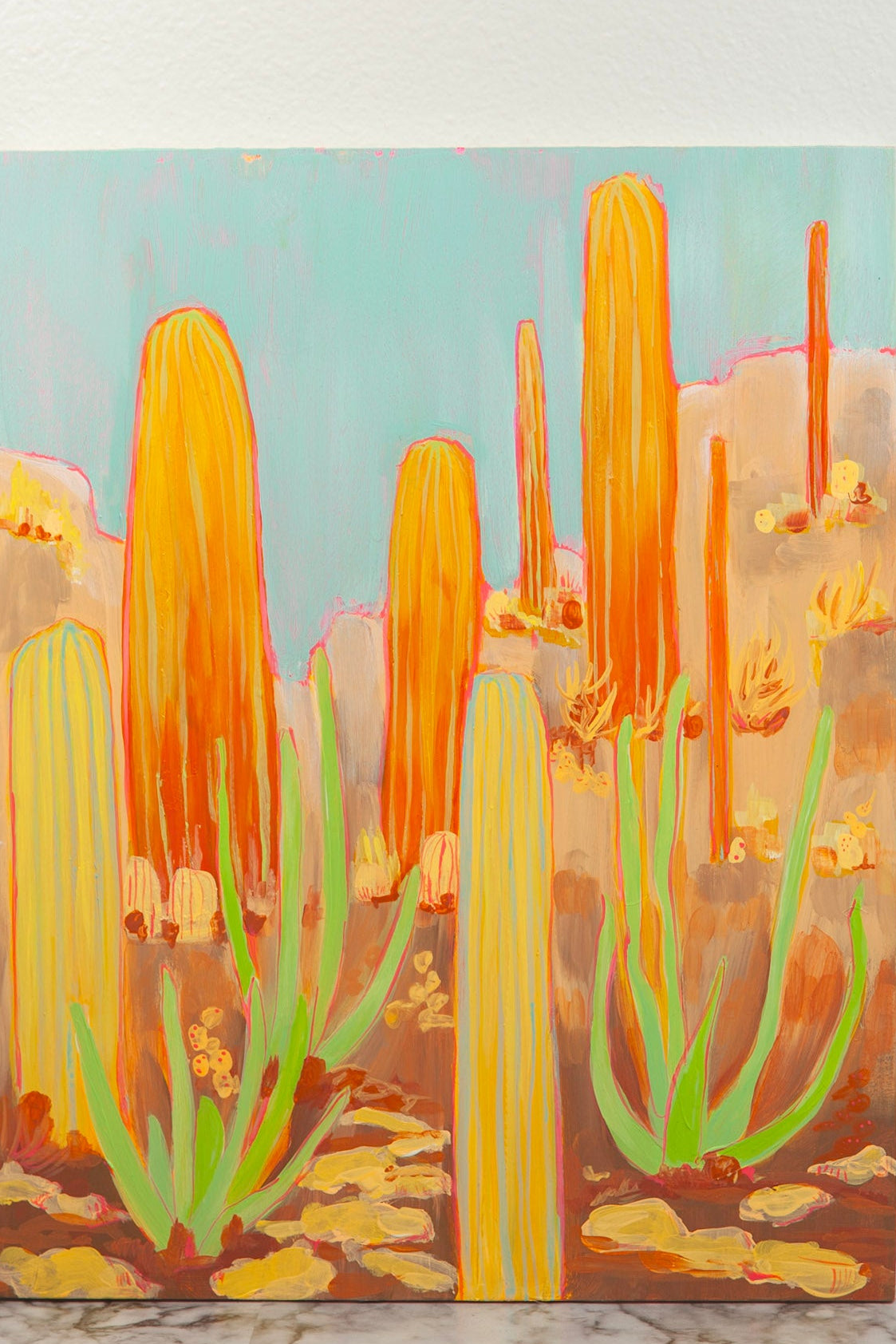 Desiree Schanding Painting entitled In the Sun 1x14 inches