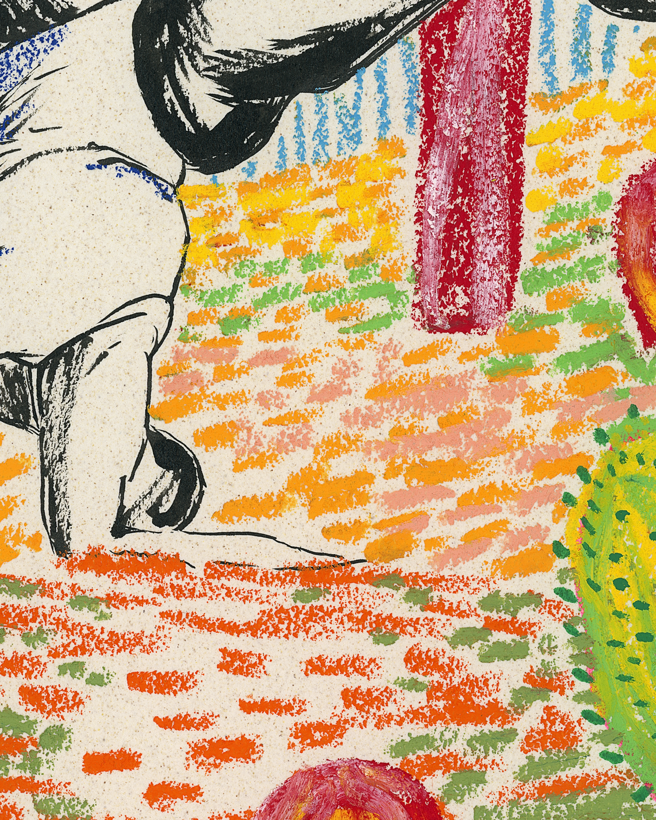 Headstand in the Desert-Colorful