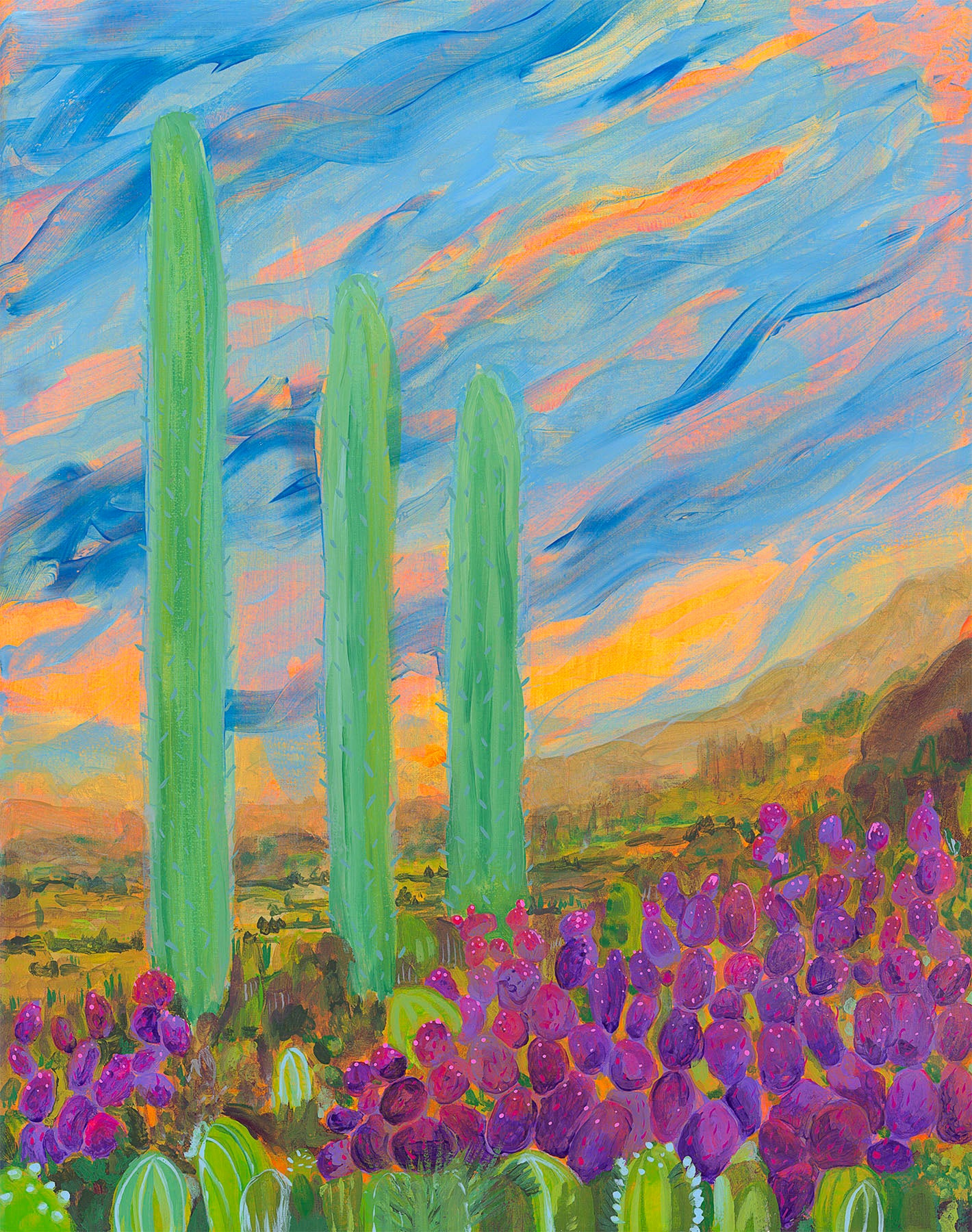 Archival Print- Three Above the Many
