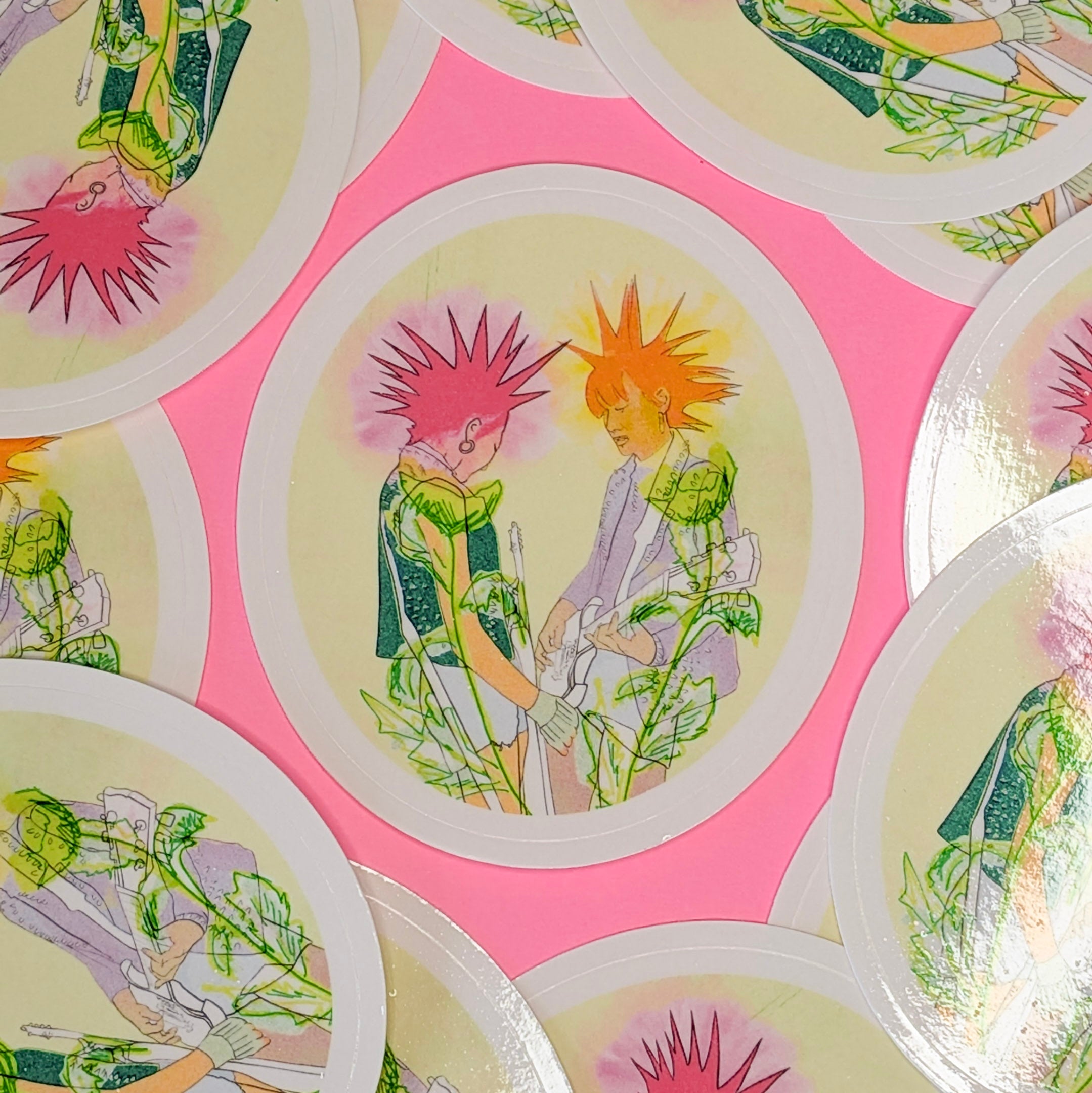 Dandelion Punks Sticker