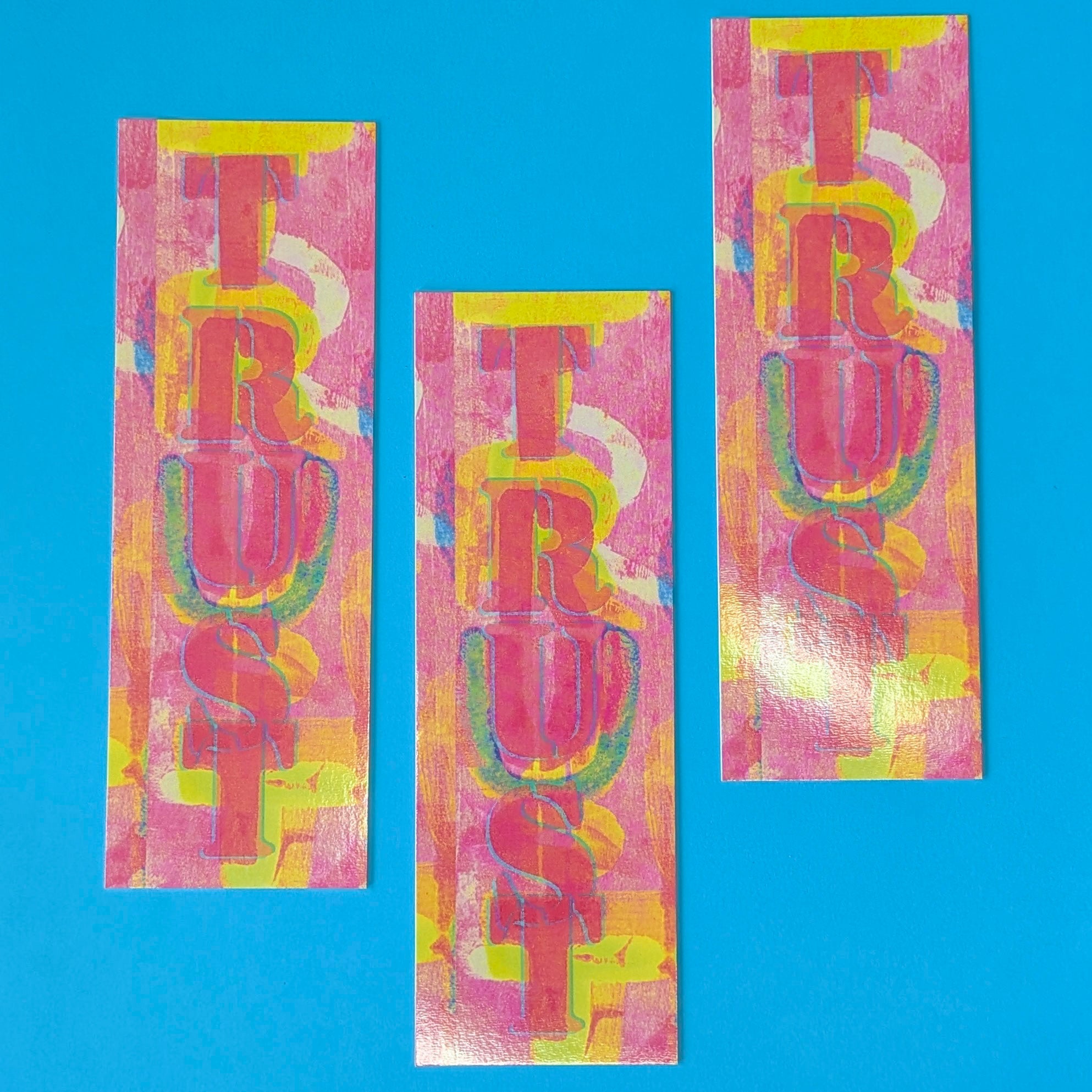 TRUST (Pink) Bookmark