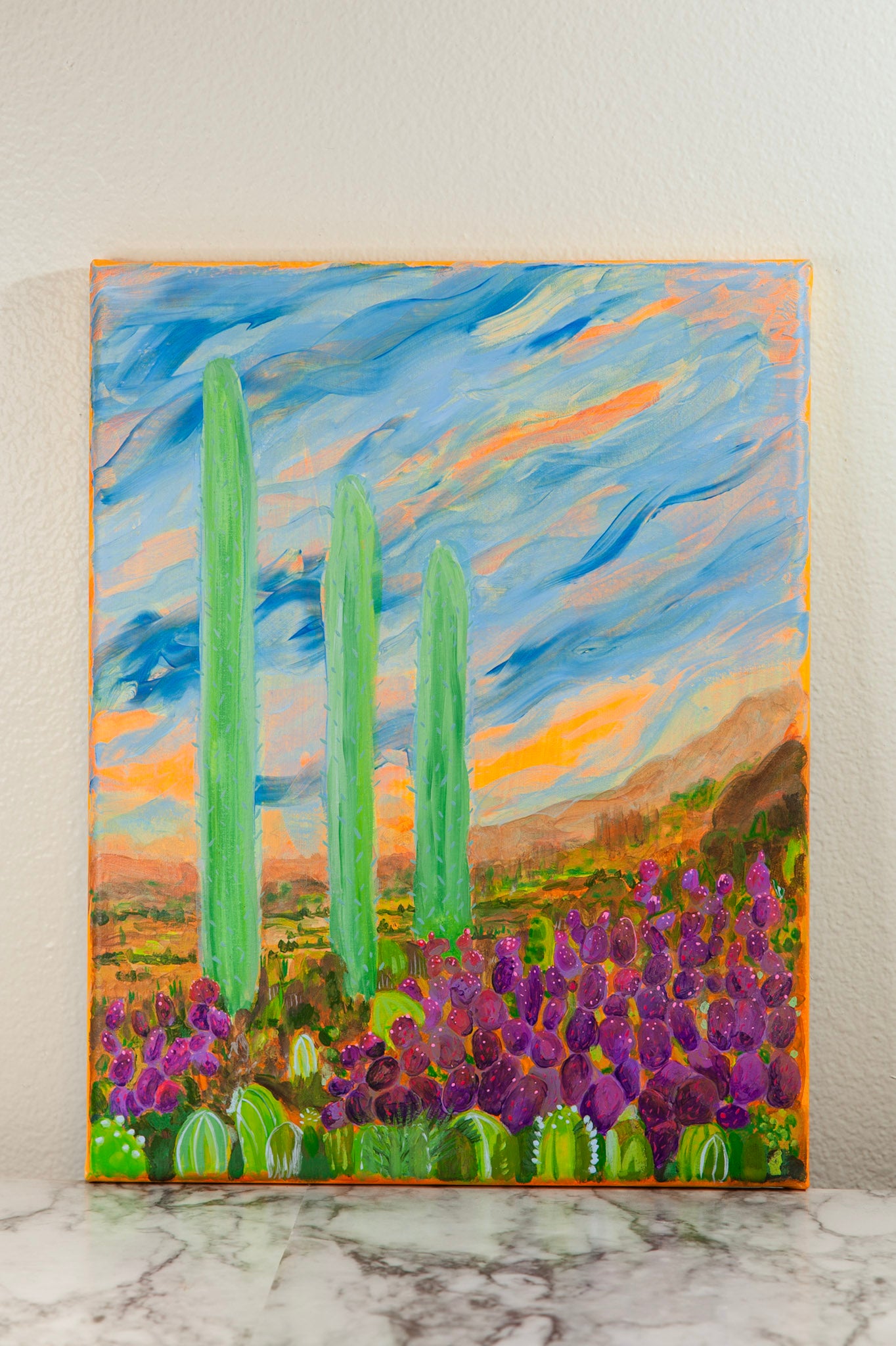 "Three Above the Many" Original Painting