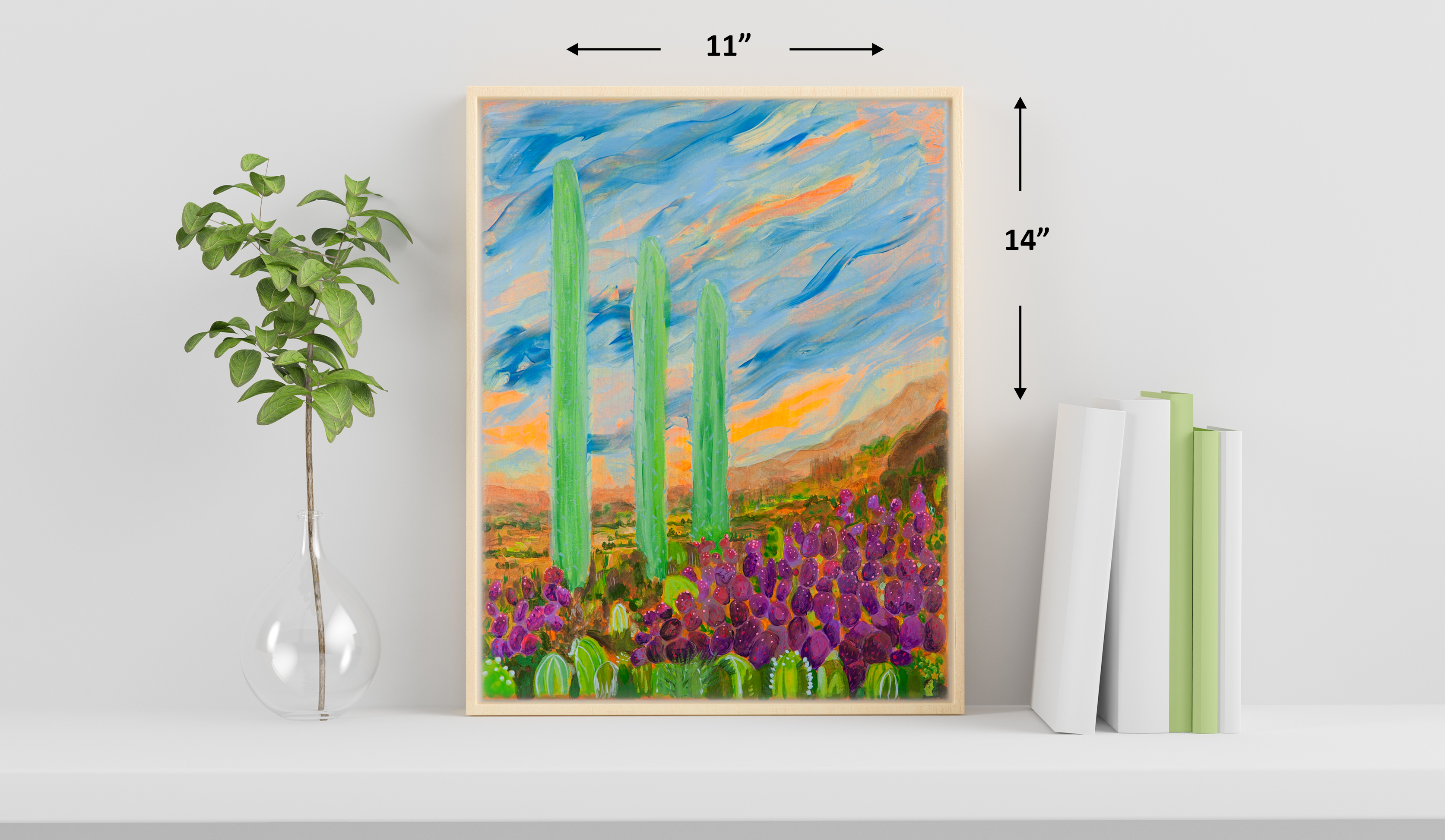 "Three Above the Many" Original Painting