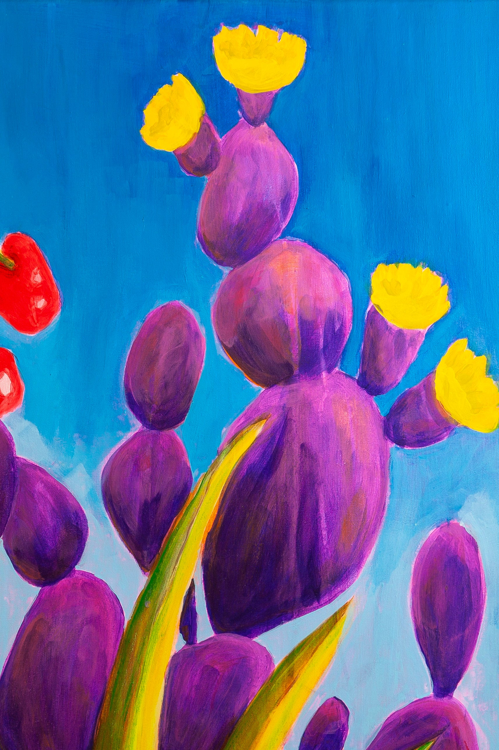 "Through Paddles" Original Painting