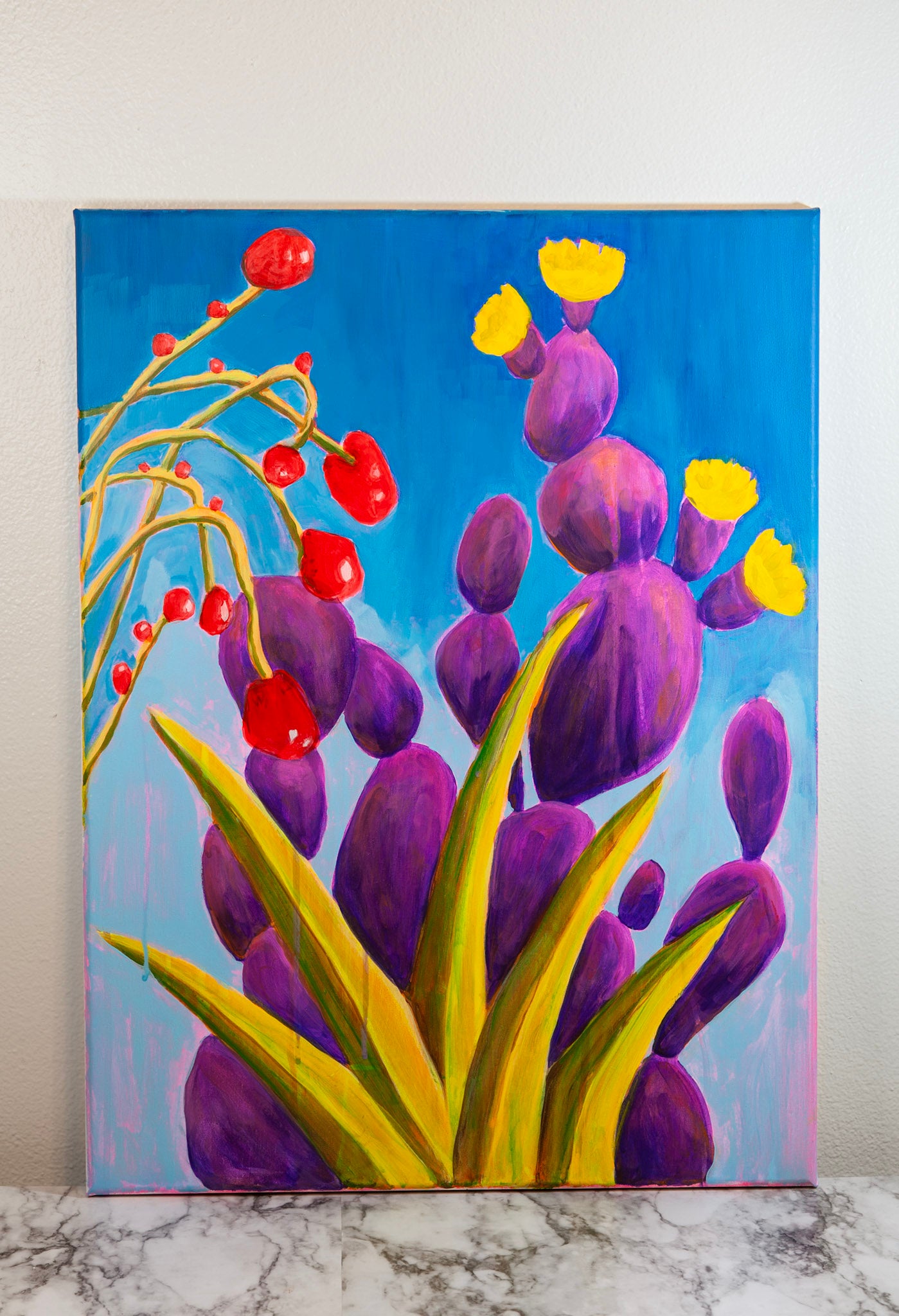 "Through Paddles" Original Painting