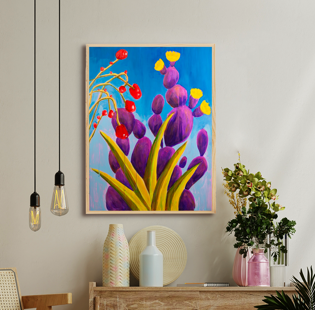 "Through Paddles" Original Painting